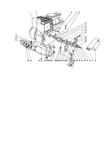 Engine Assembly Diagram and Parts List for 10323 800001 THRU 200001 & UP Lawn Boy Lawn Mower